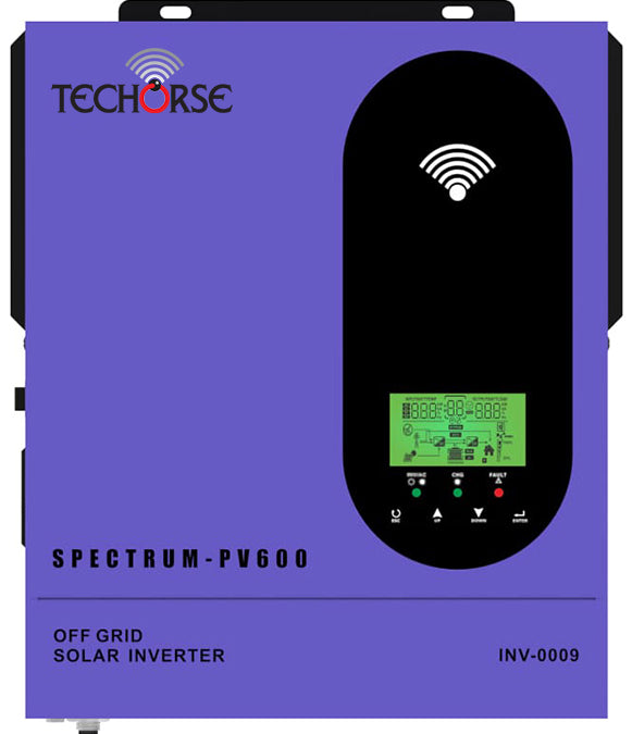 Spectrum PV600 Off-Grid Solar Inverter with Built-in 40A MPPT Charge Controller